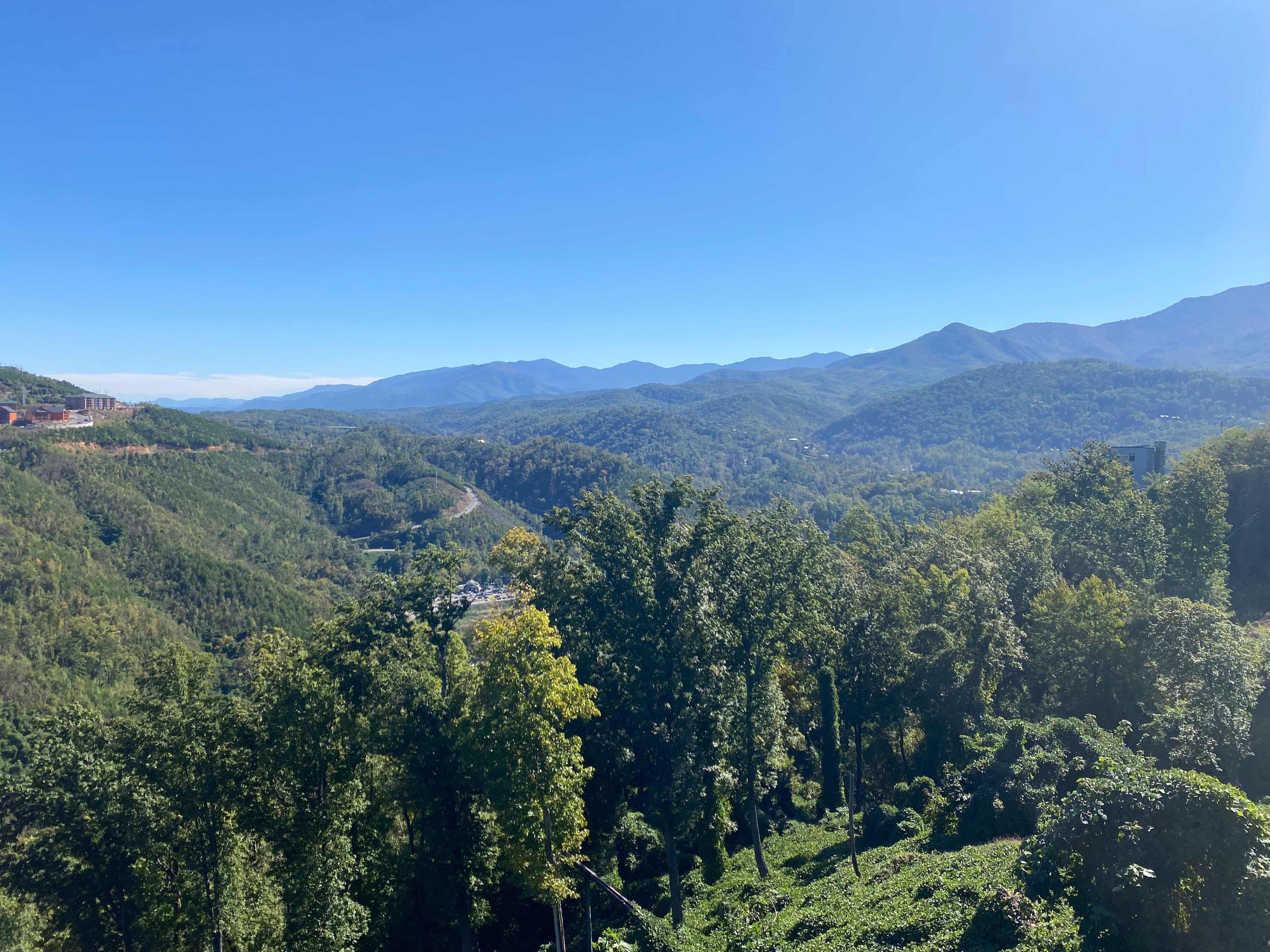 Stunning views and weather. 