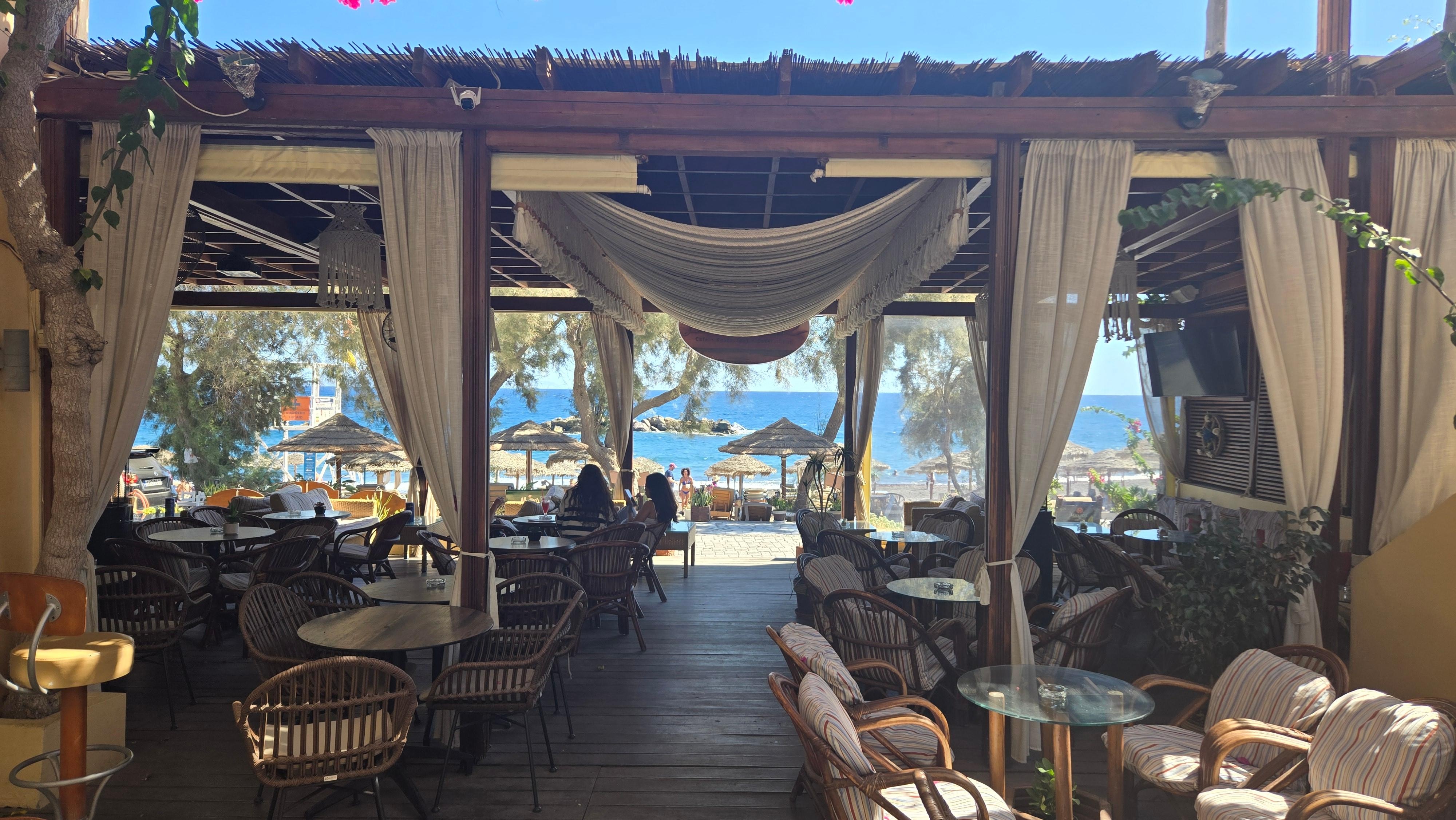 Inside the bar/restaurant 