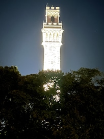 The monument from the park next door.