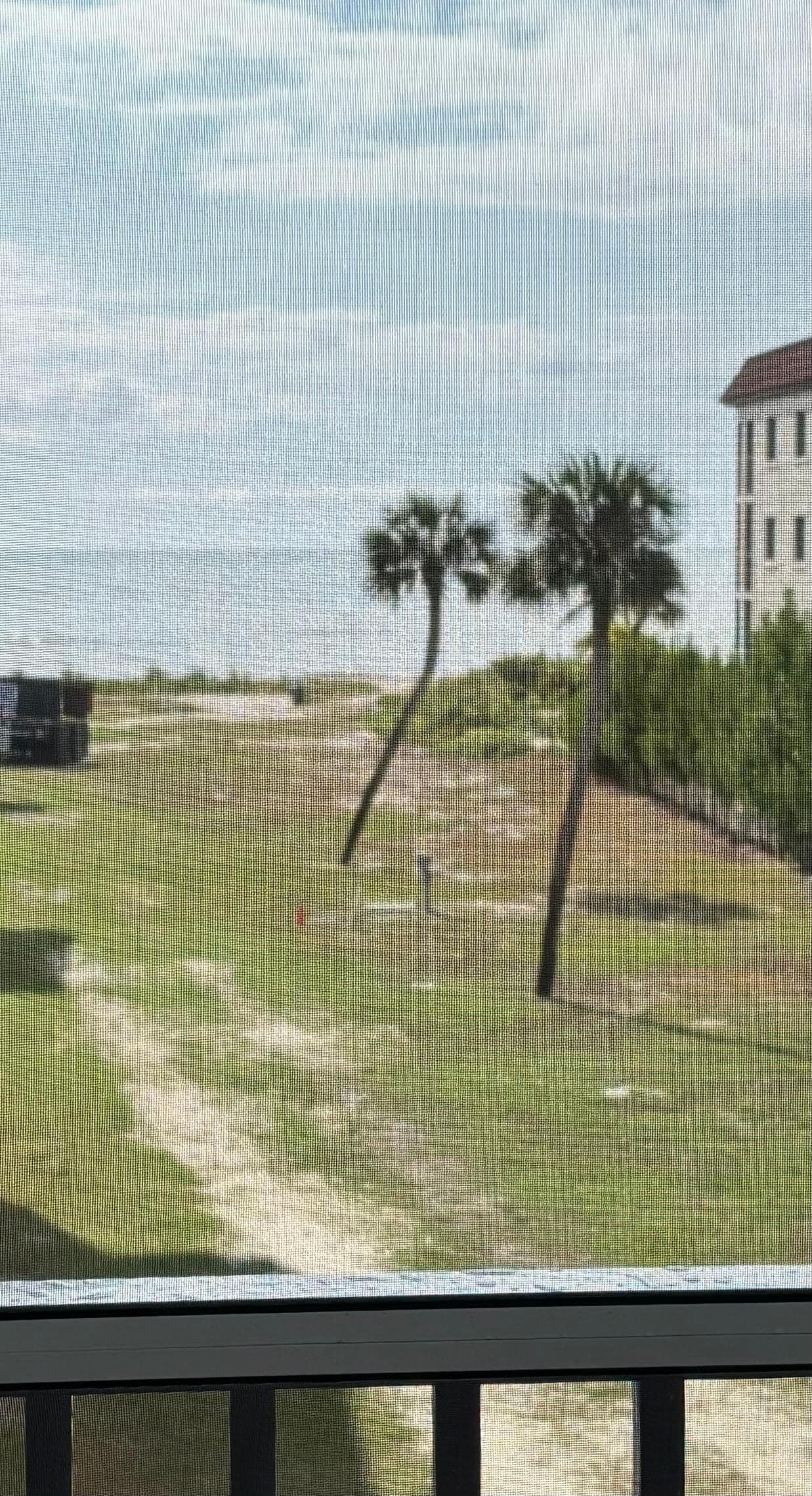 View of beach/Gulf from porch, short walk to beach
