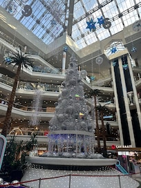 The mall is really close by.