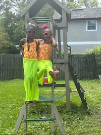 My Grandkids Loved the Backyard and the swingset