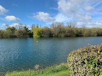 Overlooking Spring lake