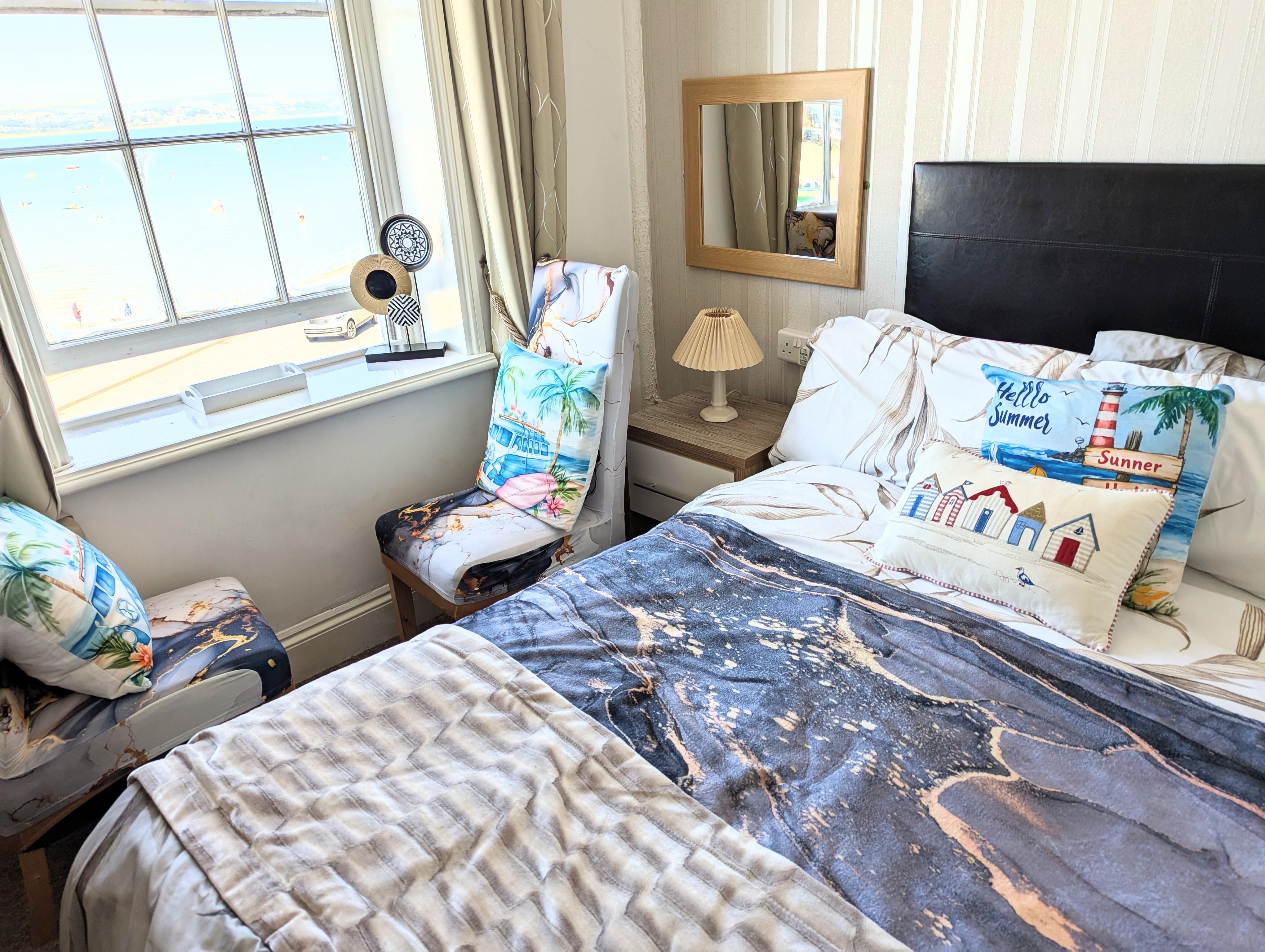 The bedroom 