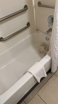 Dirty bathroom