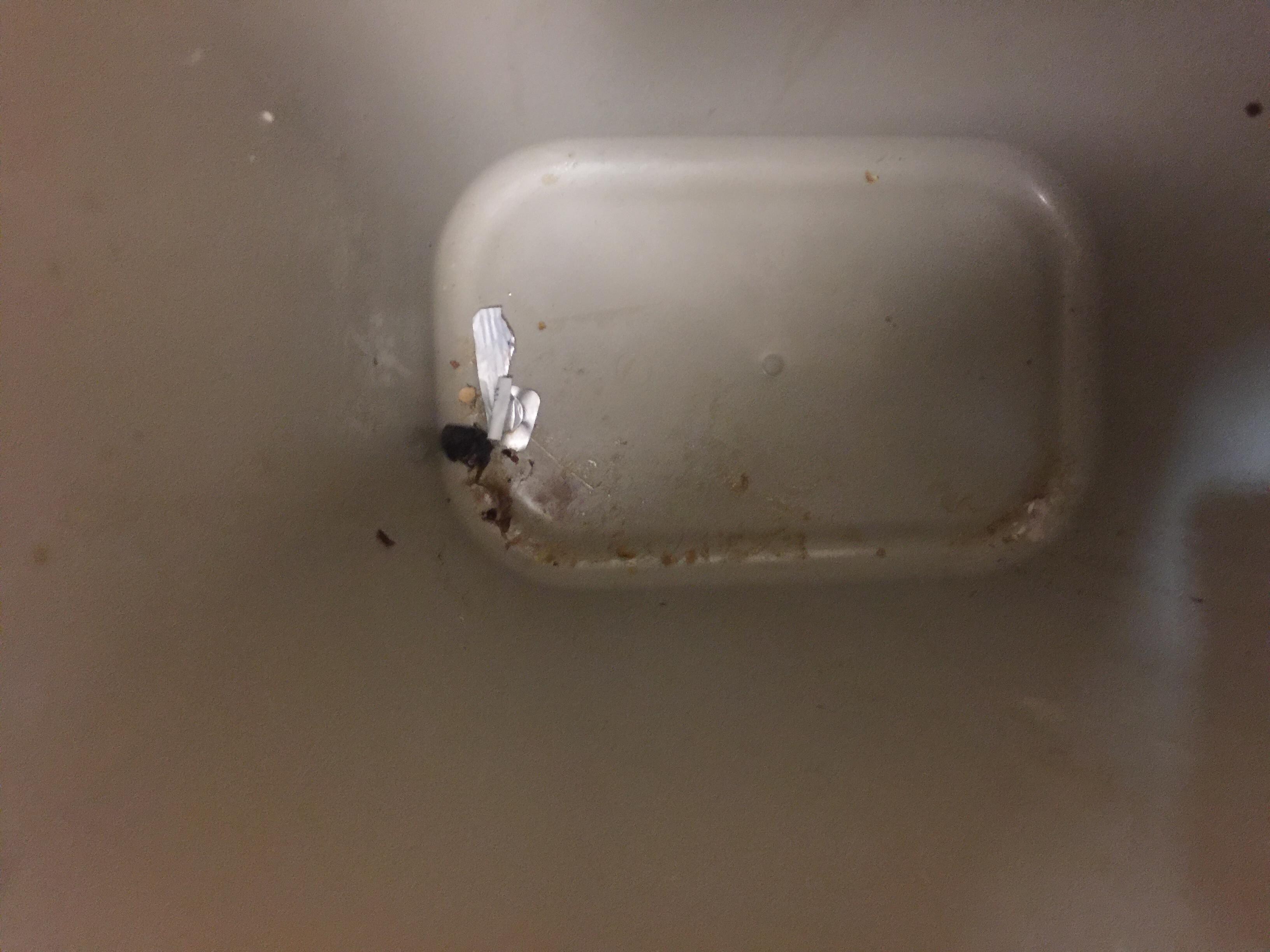 Left over food from previous guest