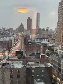 View from the room looking north.