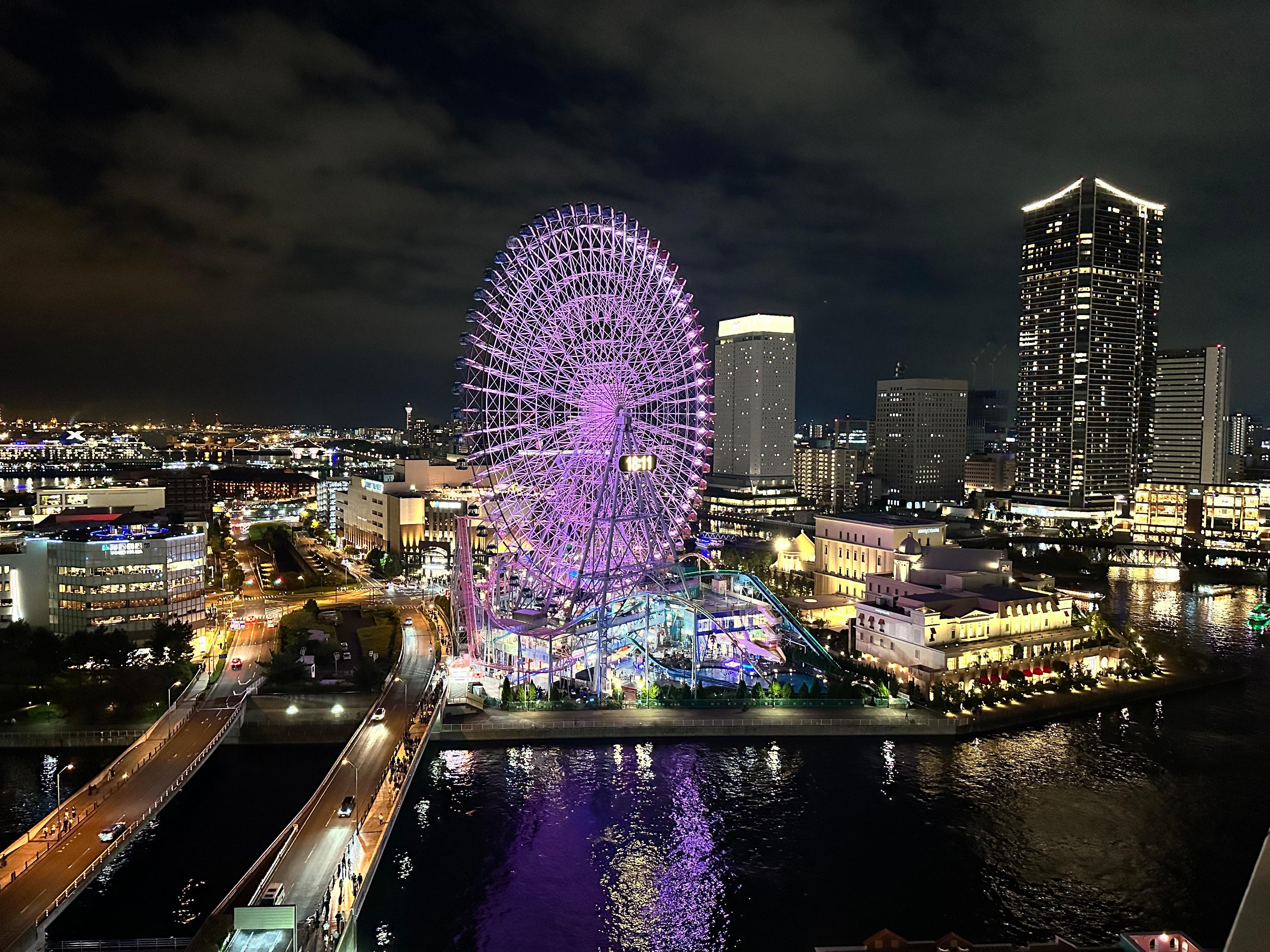 海景房，夜景