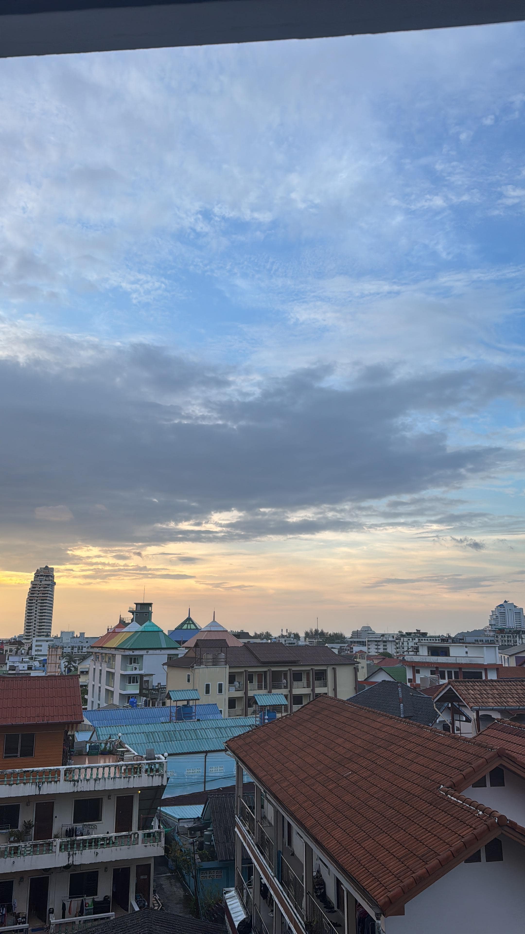 View from our balcony from room F09.