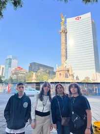 Angel de la independencia a solo unos minutos caminando