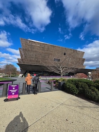 African American museum minutes away from Crowne Plaza hotel in Crystal City.