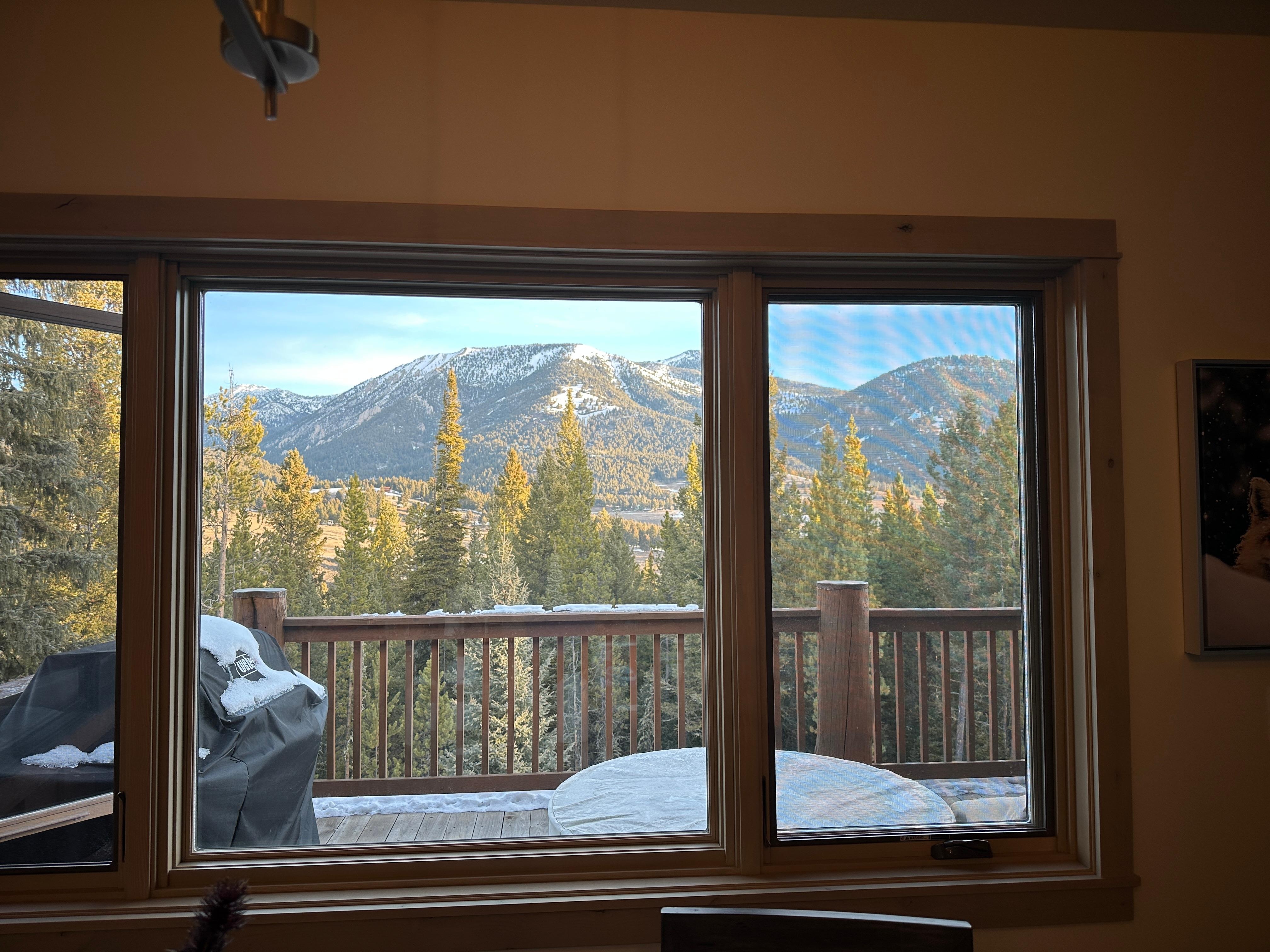 View from the kitchen