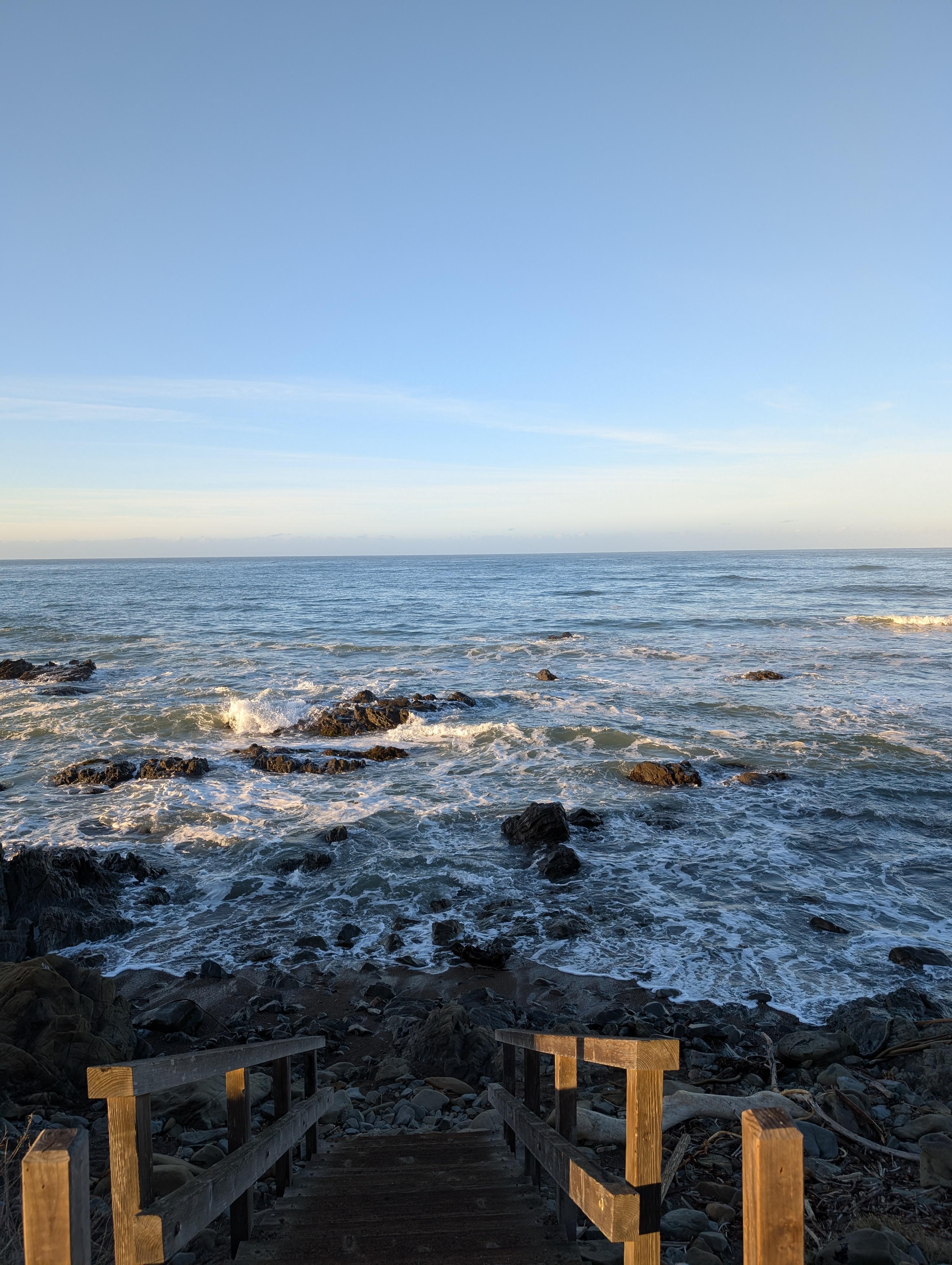 Boardwalk across from hotel and beach access 