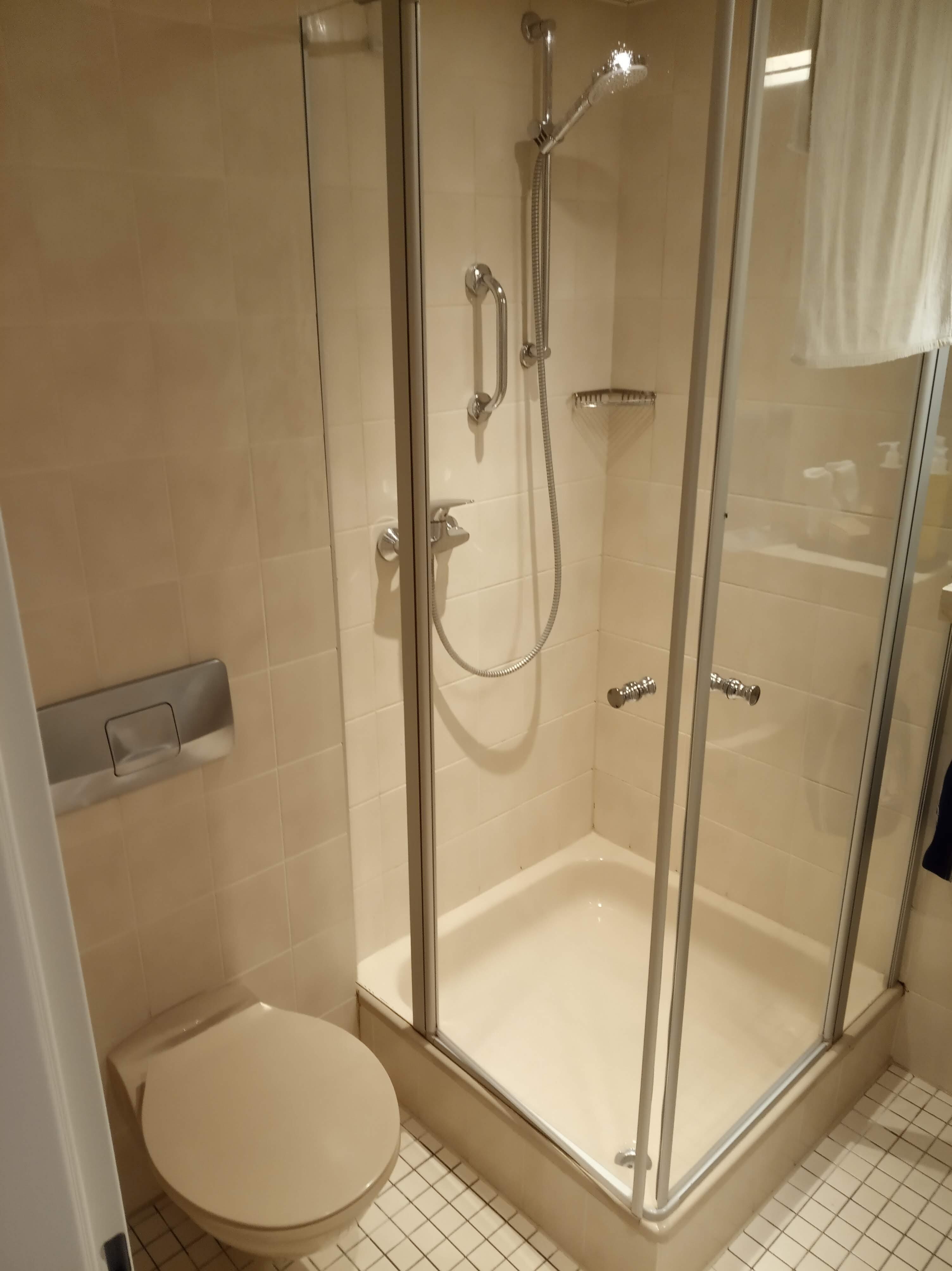 WC und Dusche