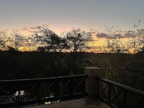 Sunset from by balcony