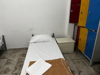 This was supposed to be the 3bed room - had 4 beds but totally different as in the pictures
