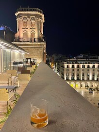 Hotellets tagterrasse