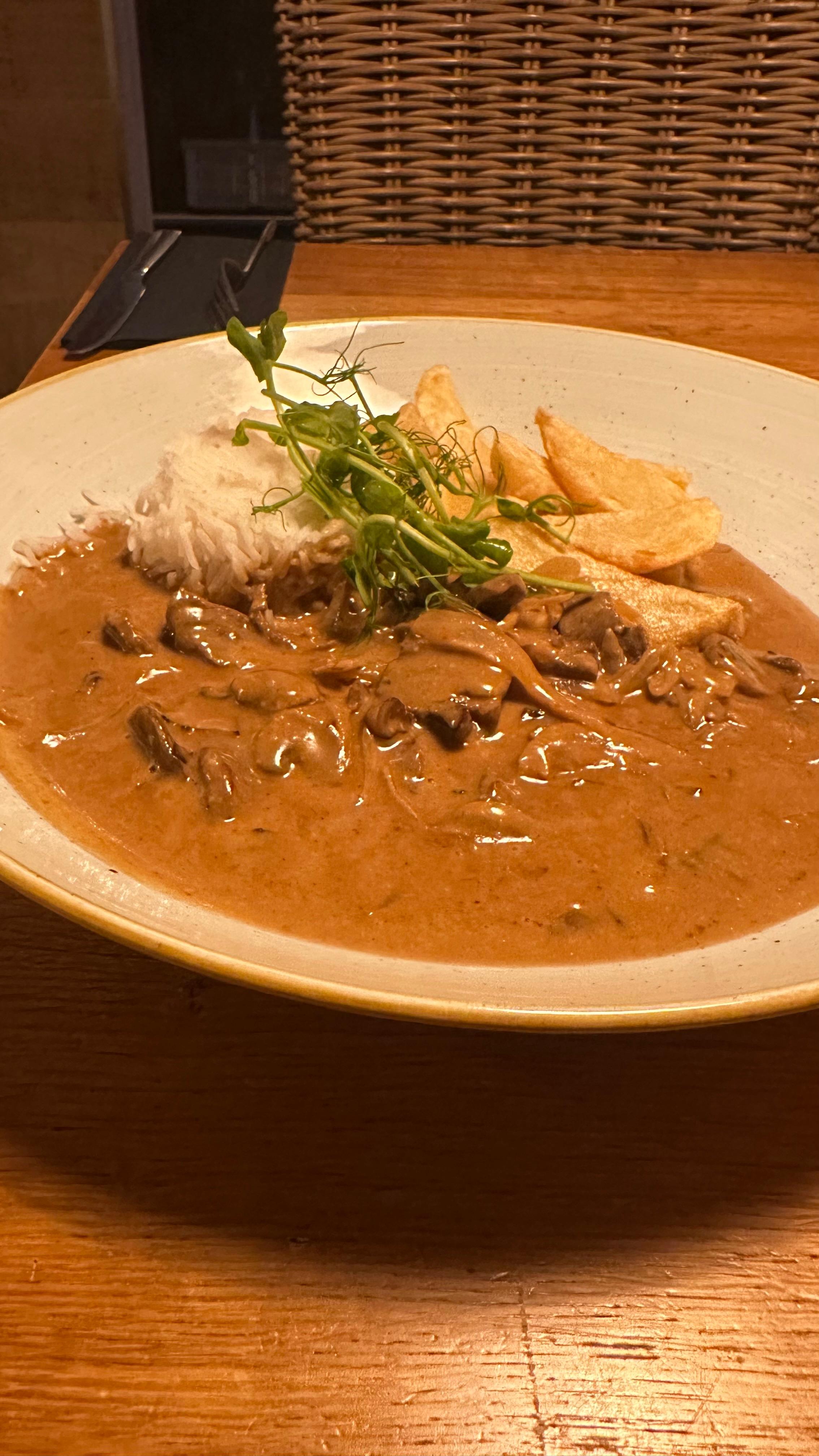 Beef Stroganoff unbelievable 