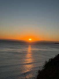 Sunset at Praia de Poto de Mós