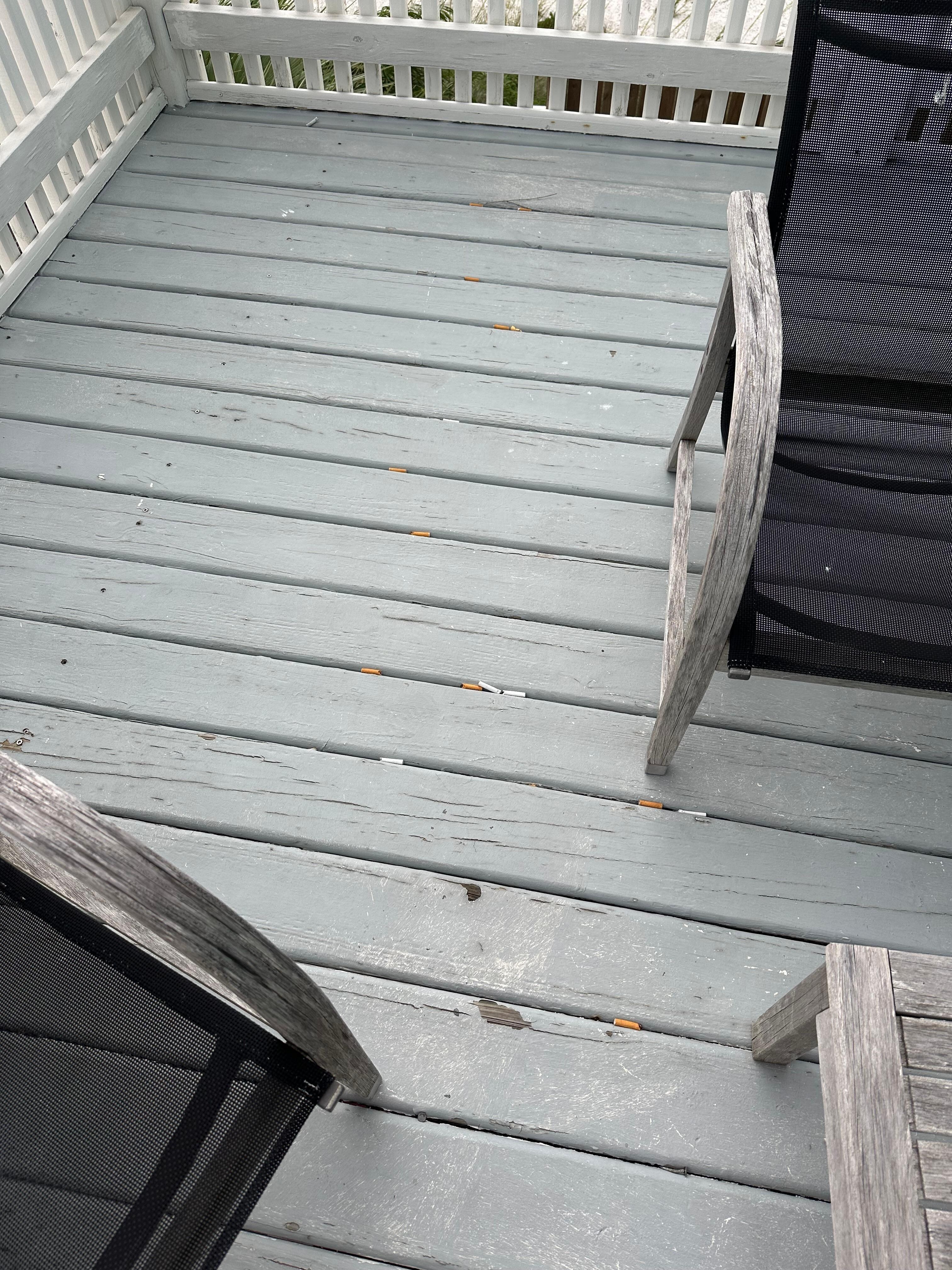 Cigarette butts