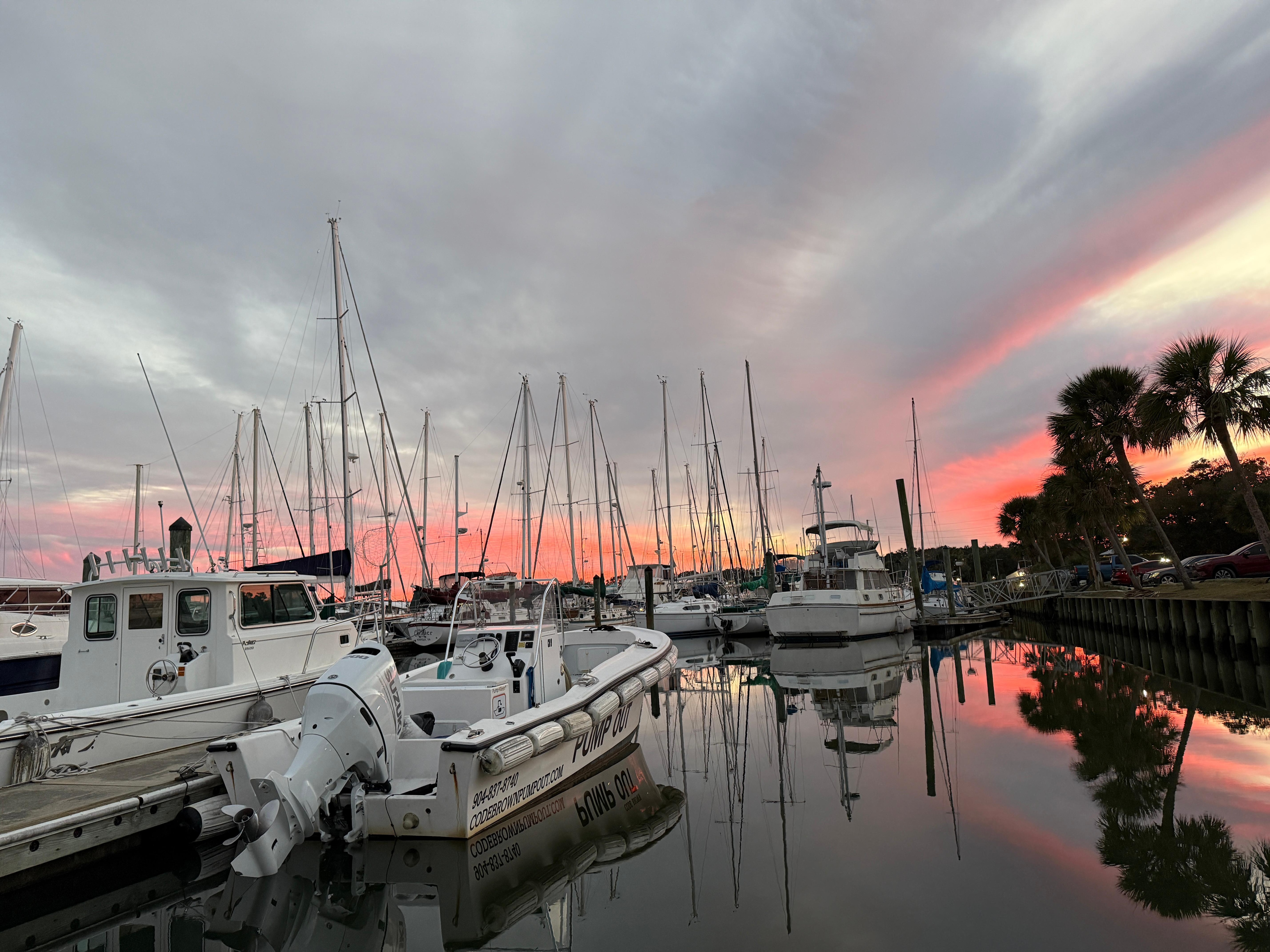 View from the front porch. 