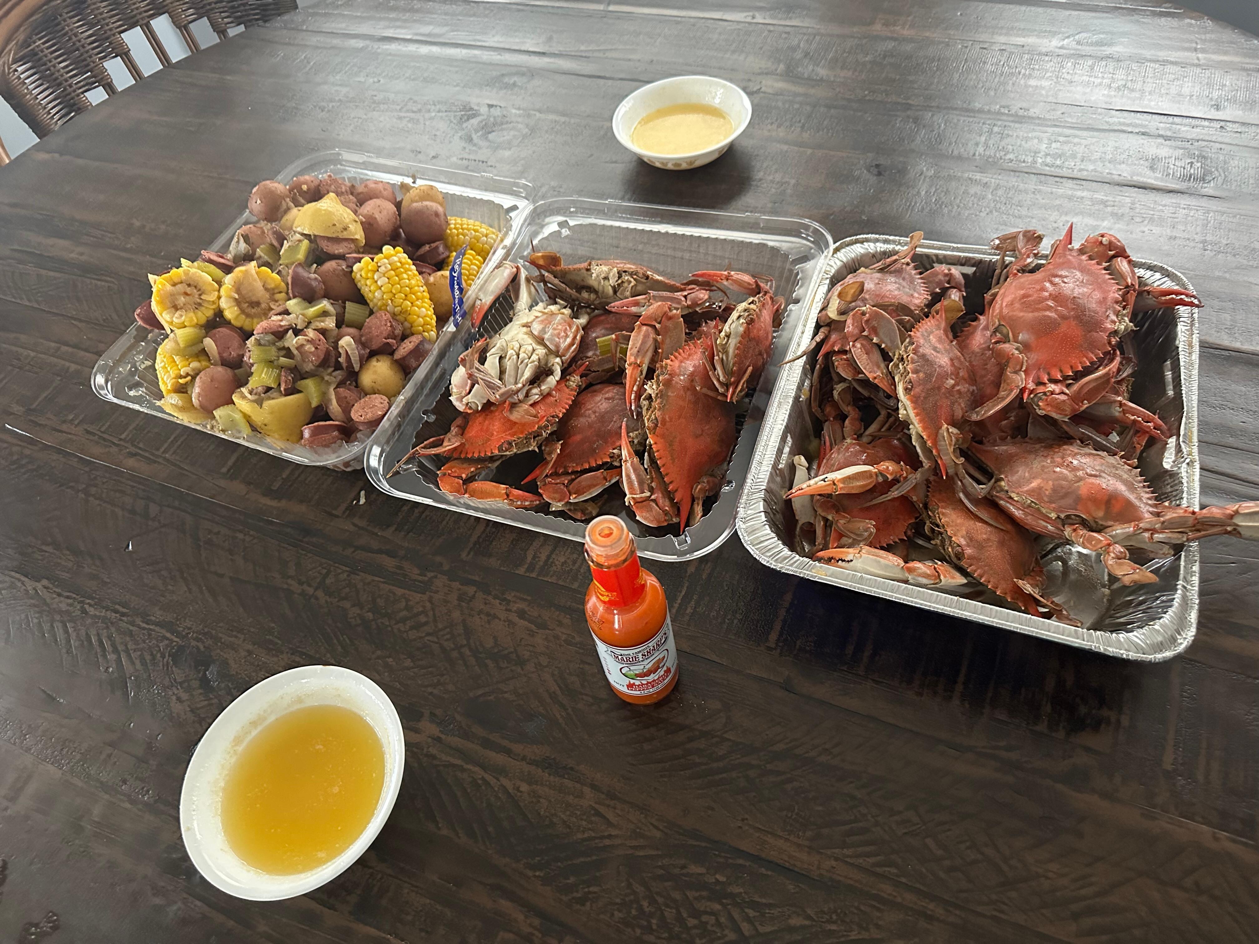 Crabs we caught