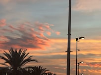 Alicante Red Sky at Night 2