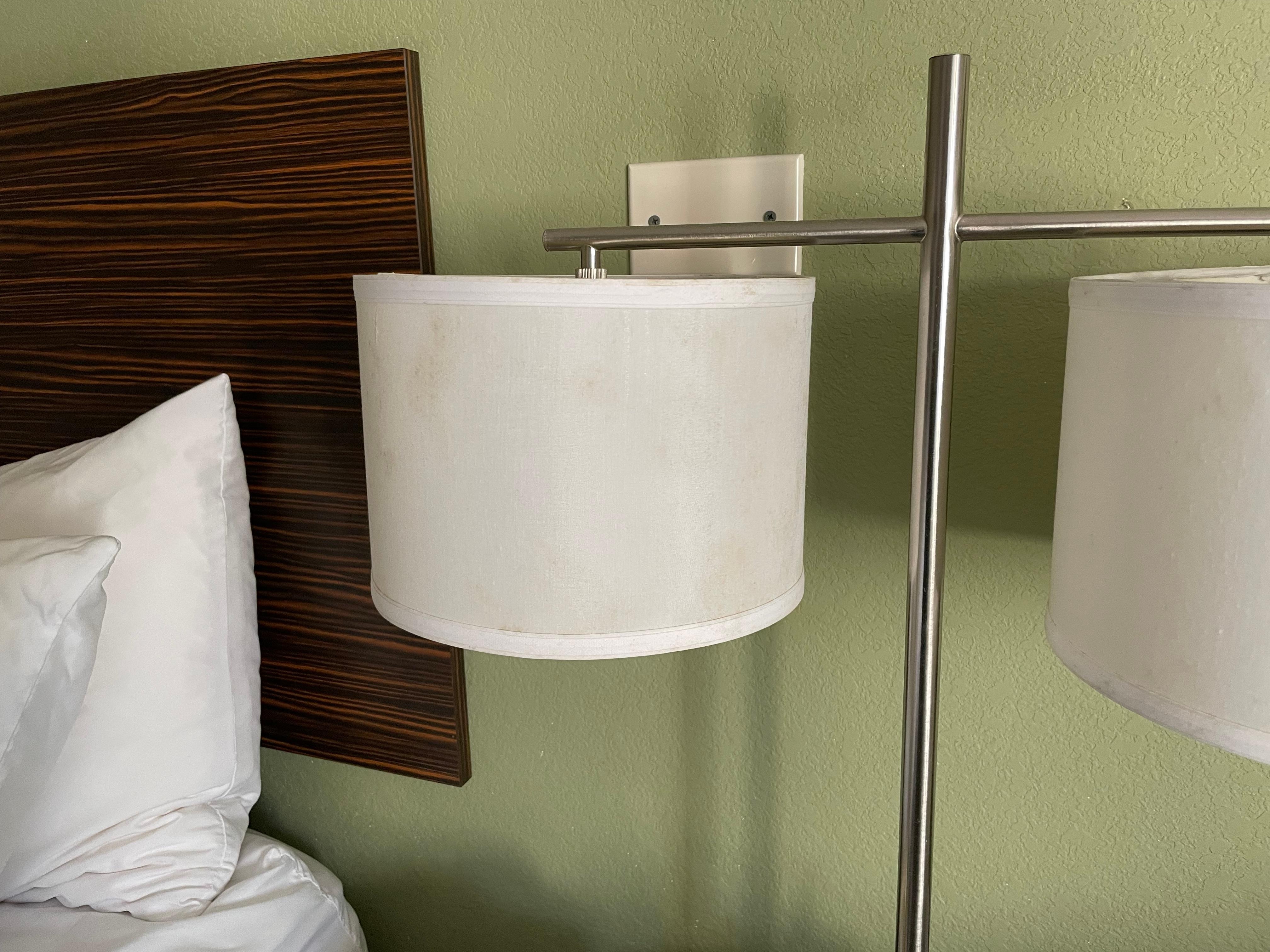 Dirty lamp shade