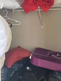 This was closet I had to clean out