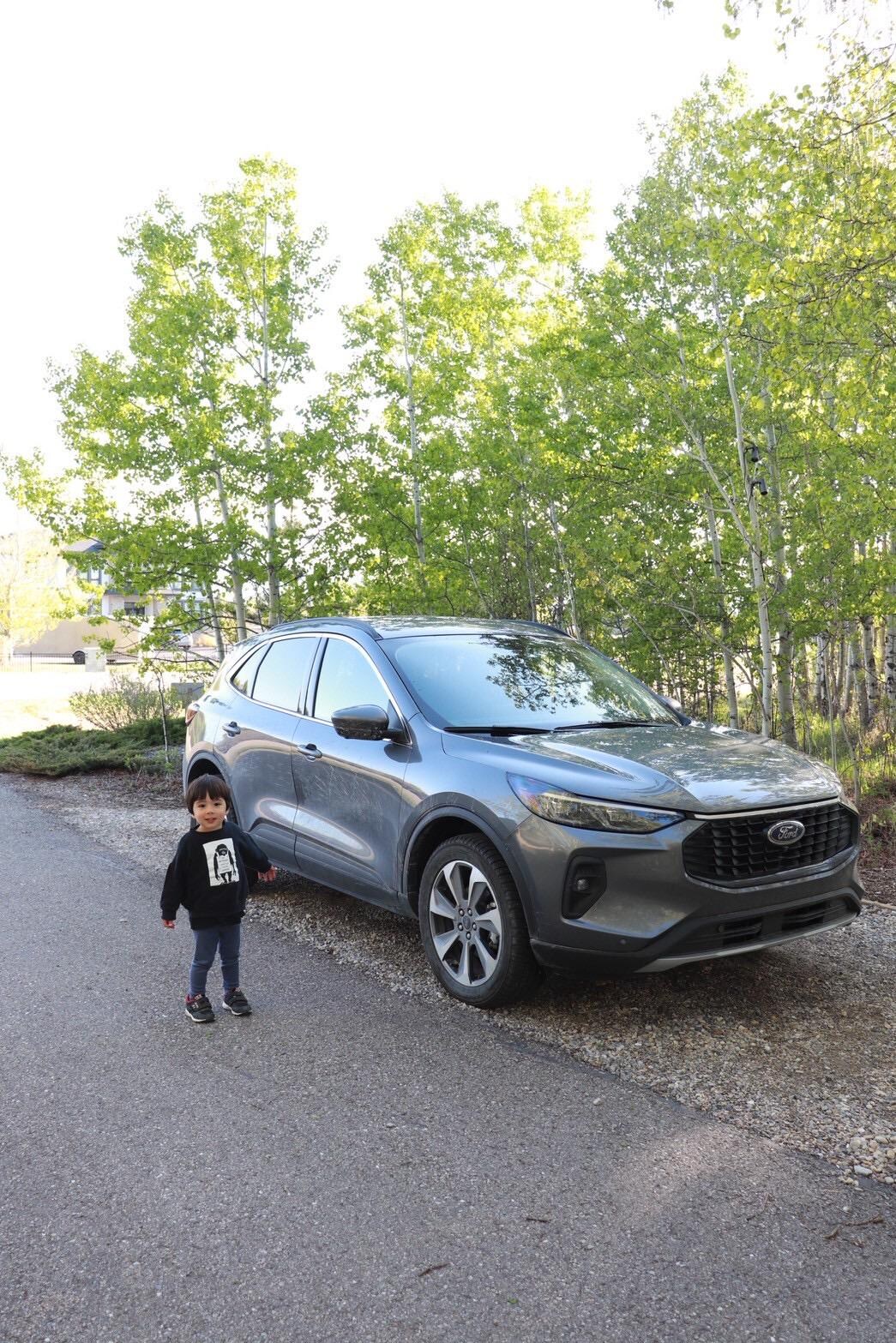 The Ford Escape I rented for this 3-week adventure...