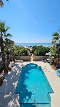 View from main balcony