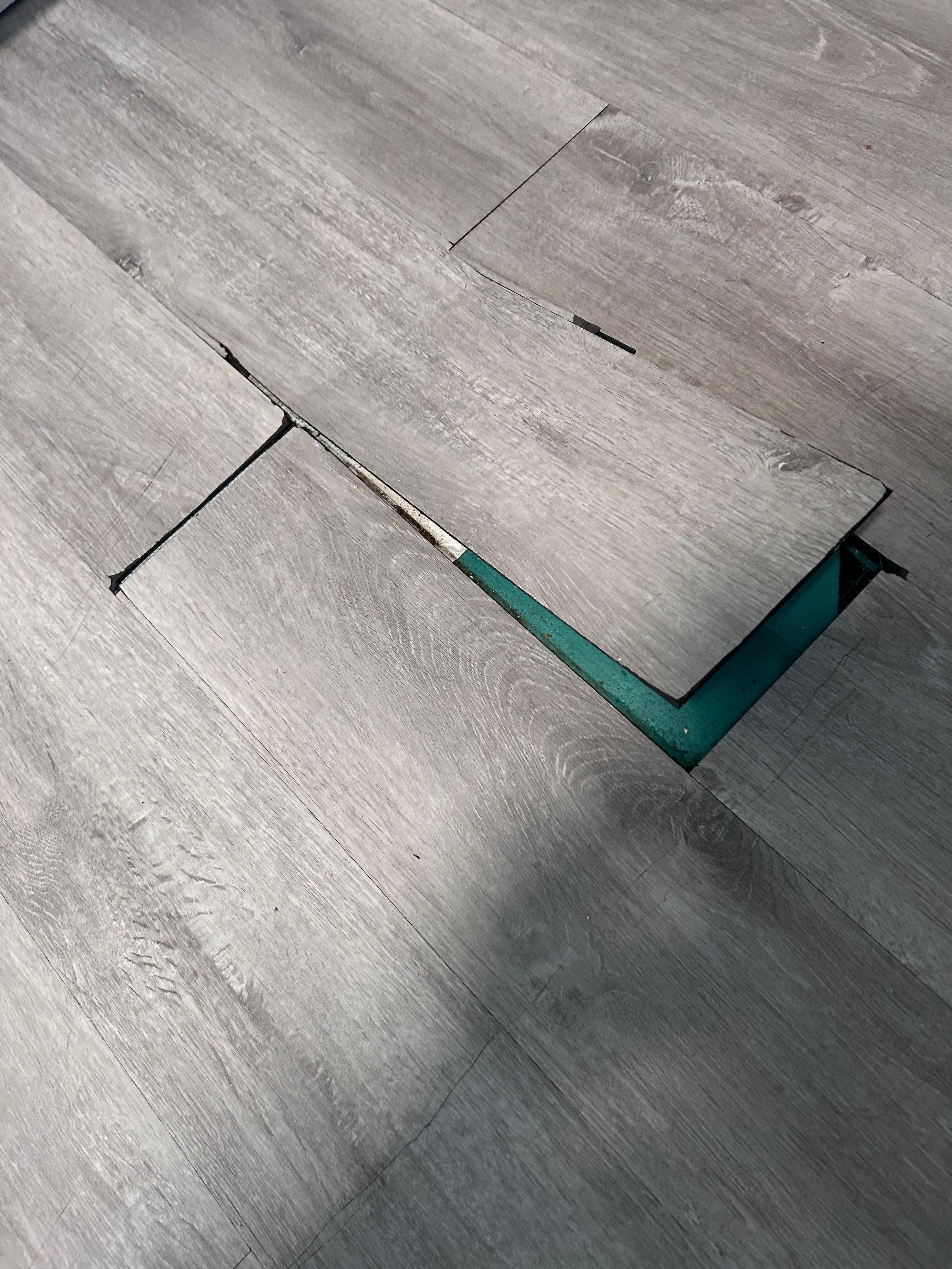 kitchen tile trip hazard