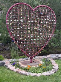 We added a love lock several years ago.