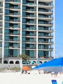 Our condo was the second row in five floors up from the ground.