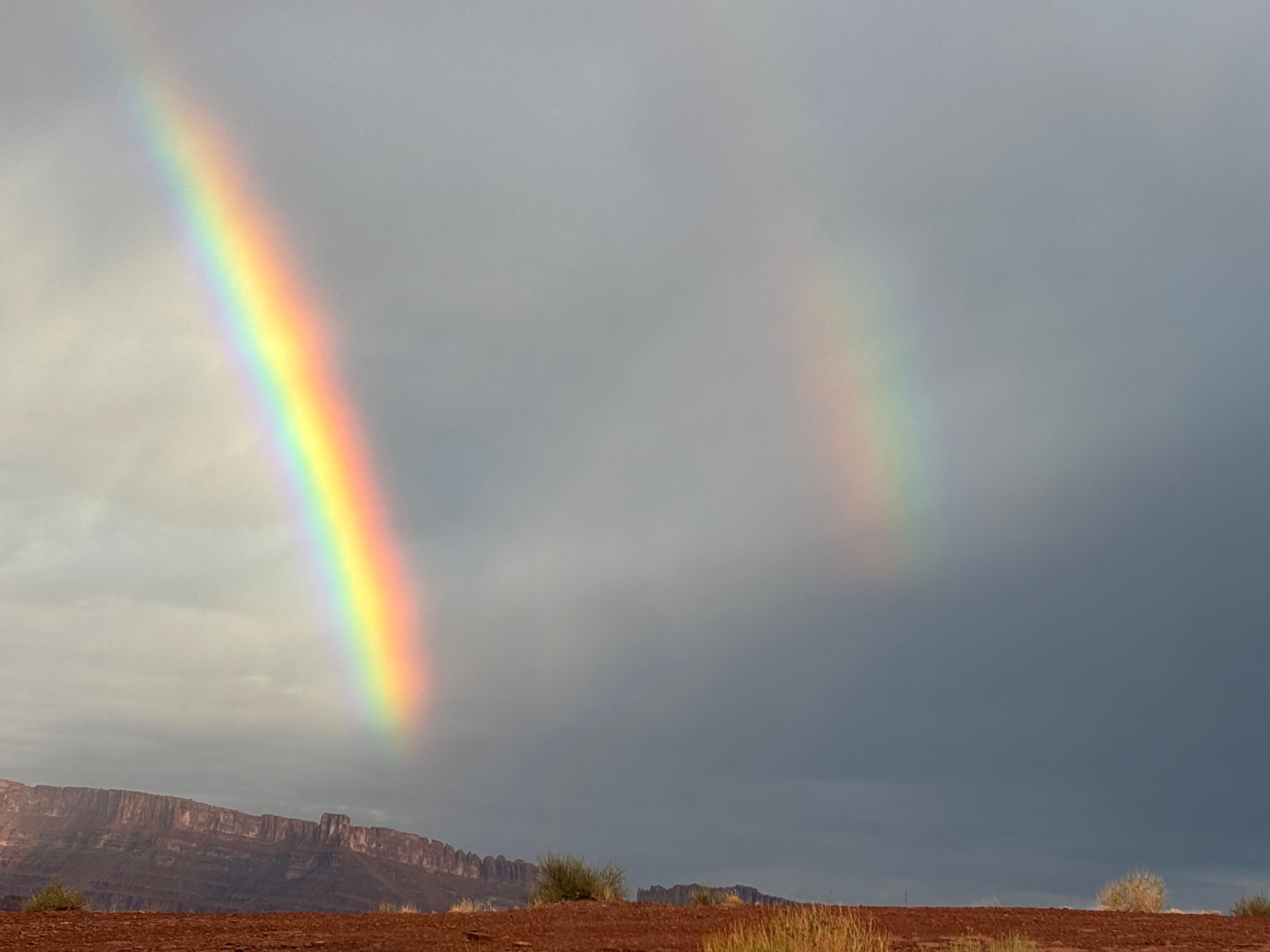 This was part of the storm as we headed out early.