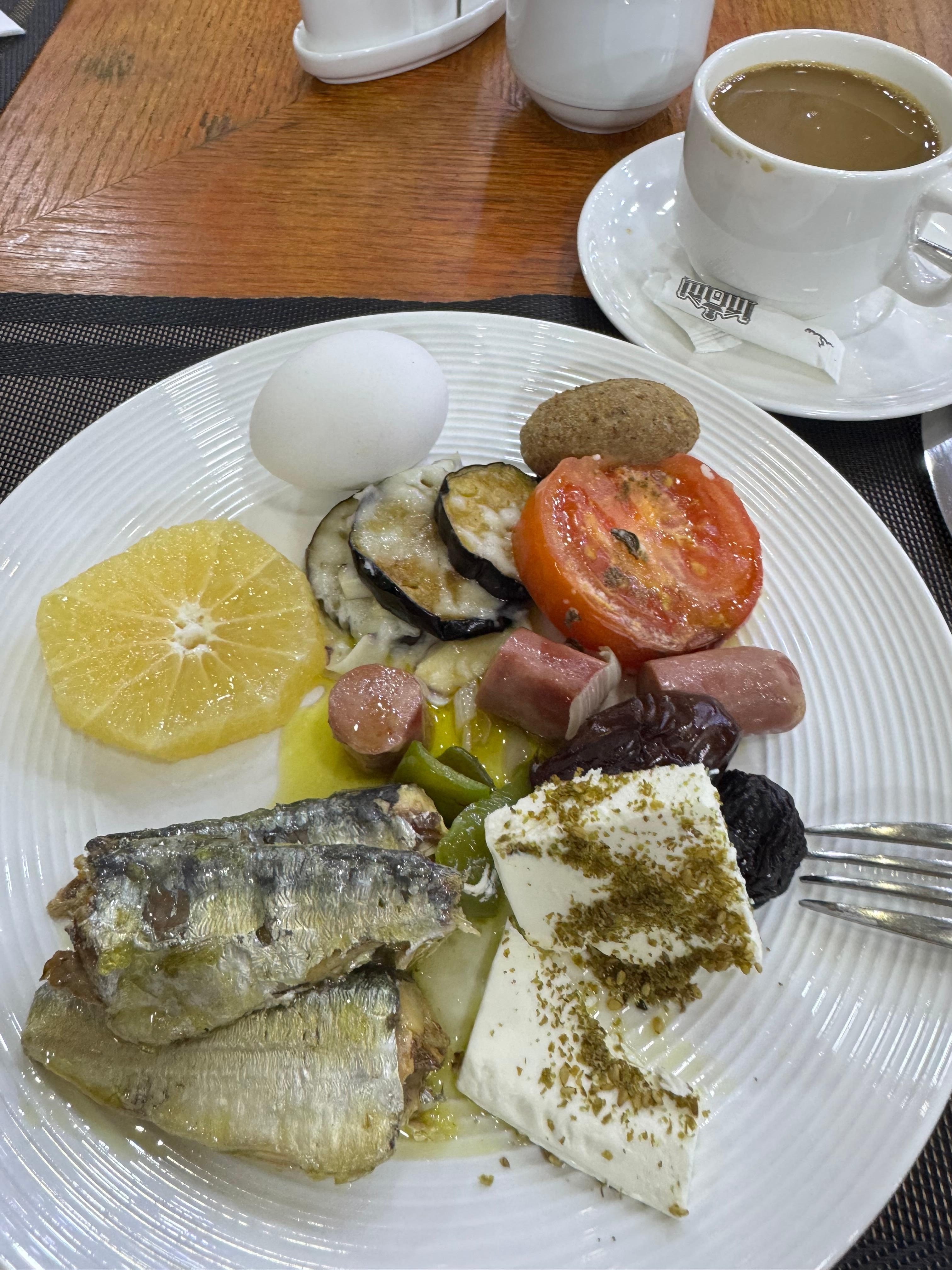 Breakfast was good always fresh and delicious we loved it. A buffet lots of selection 