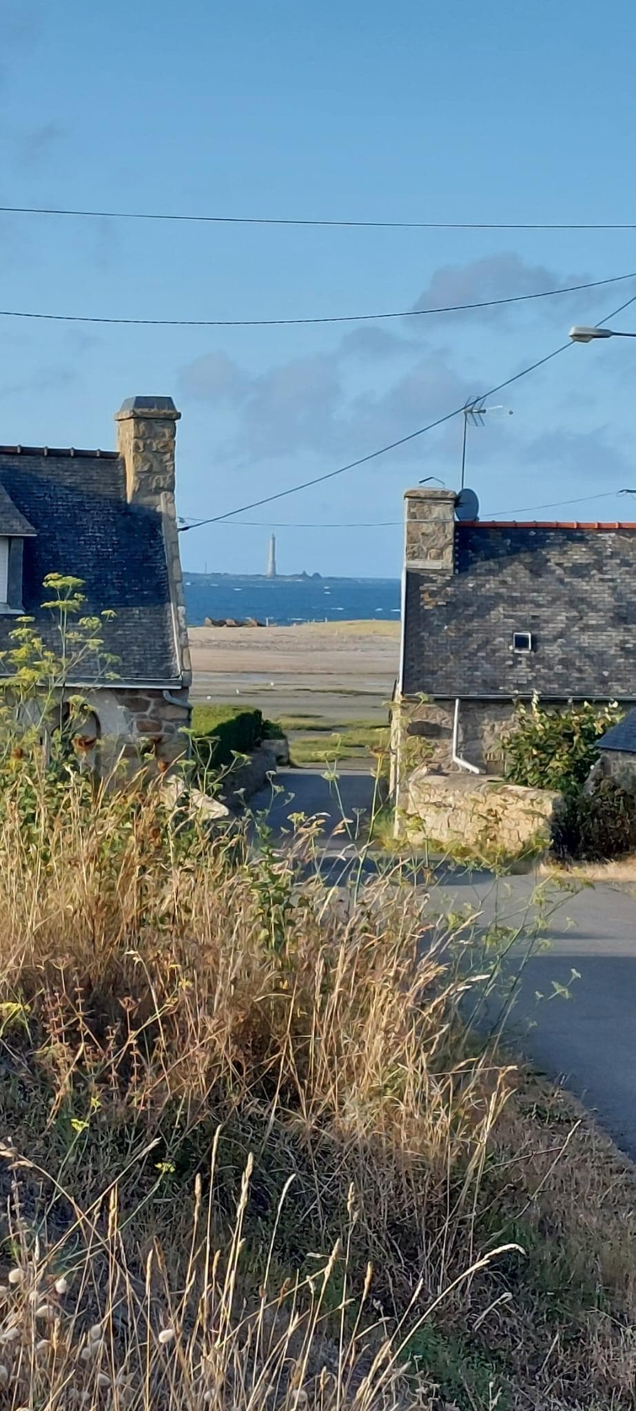 View on Sillon de Talbert near the house