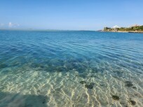 Water in front of house