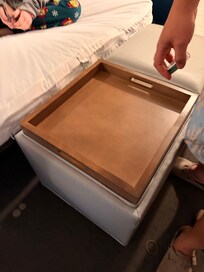 I had a video of the pool area instead of a photo or I would have shared that. But it was very dirty, even lashes left at the hot tub. With how empty the hotel was it seemed like time could be spent keeping that area sanitary at the very least.