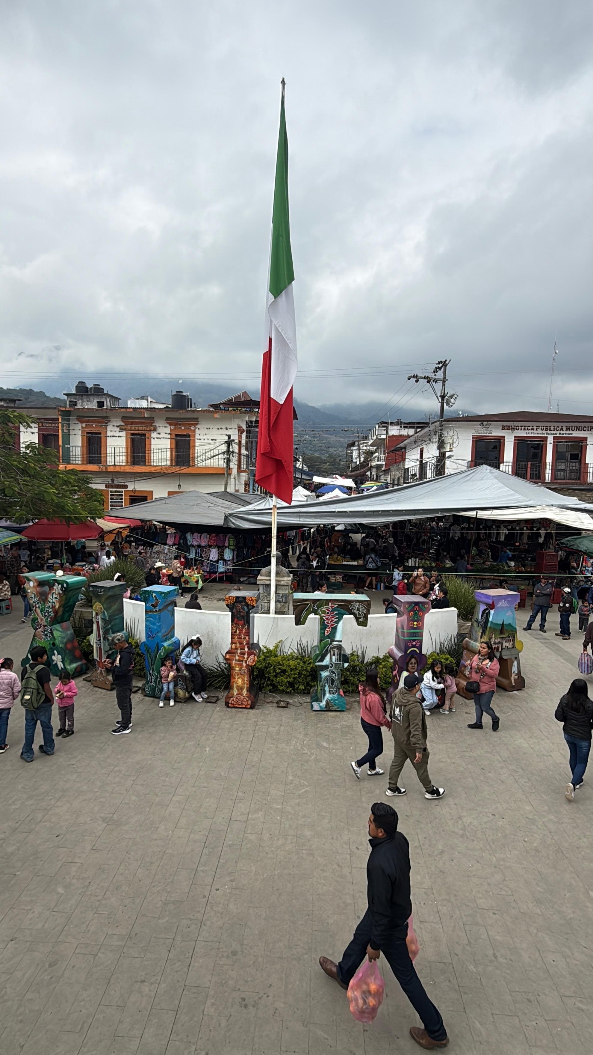 literally next to plaza