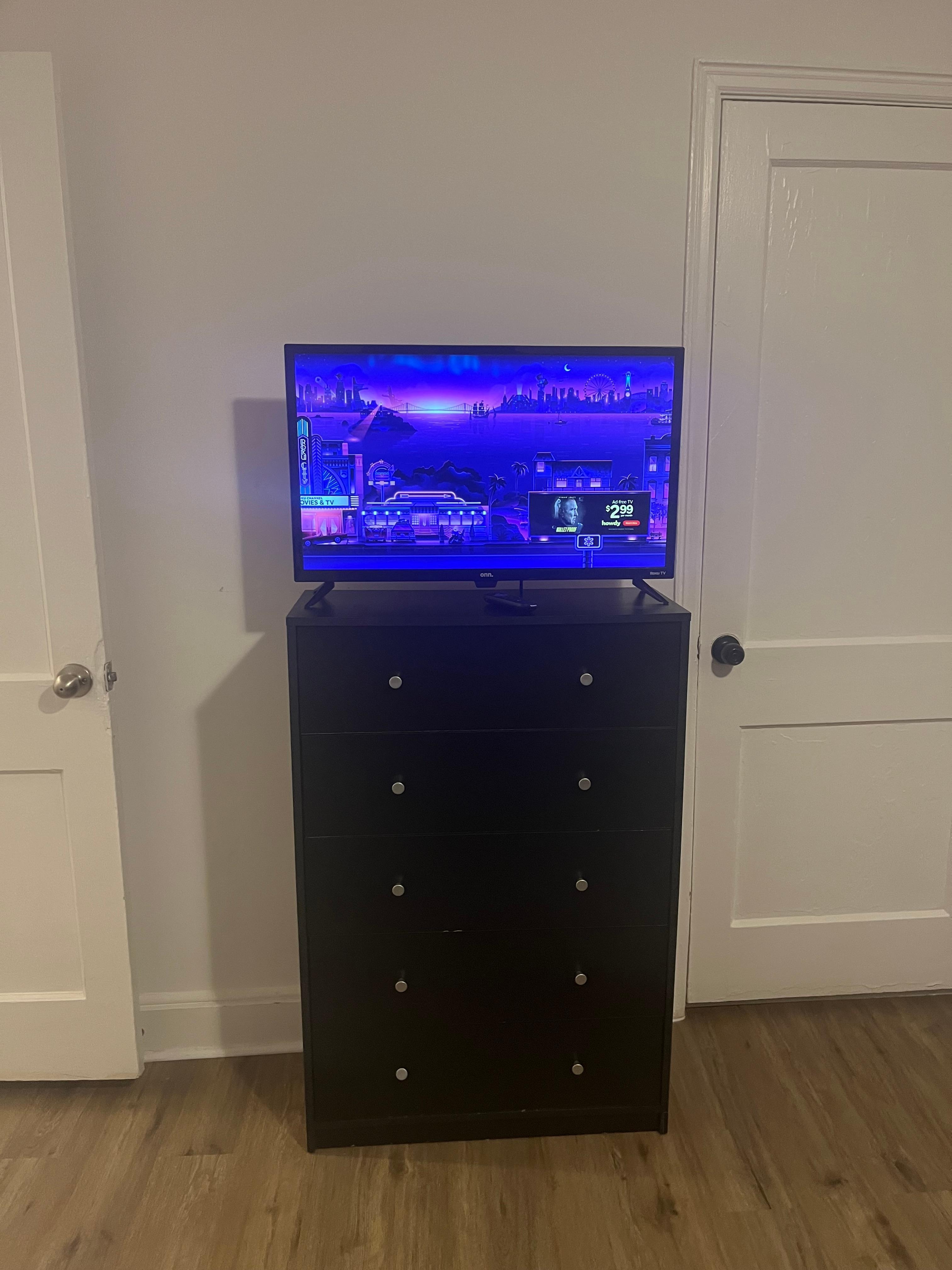 Master bedroom tv downstairs the same 