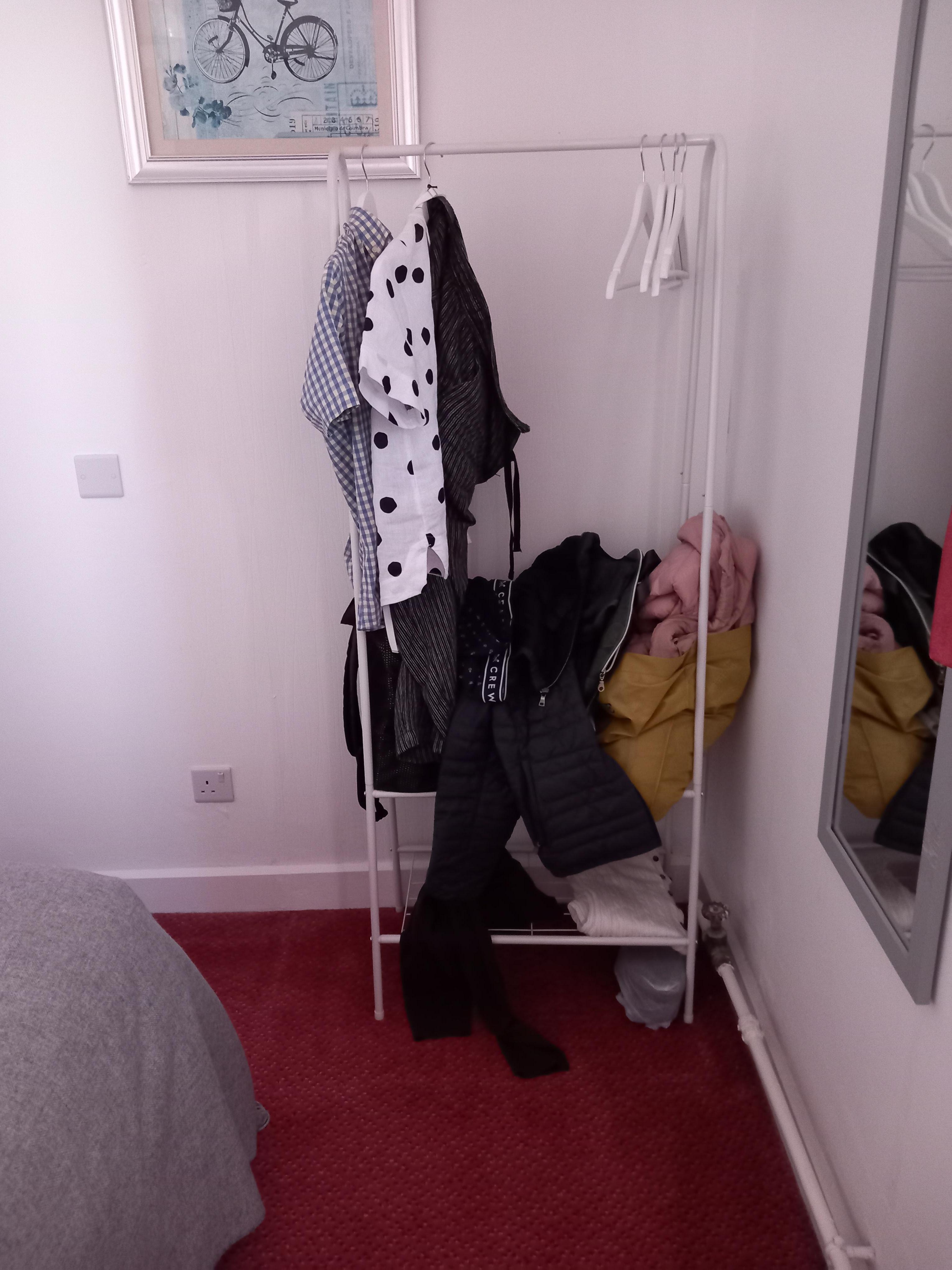storage in bedroom