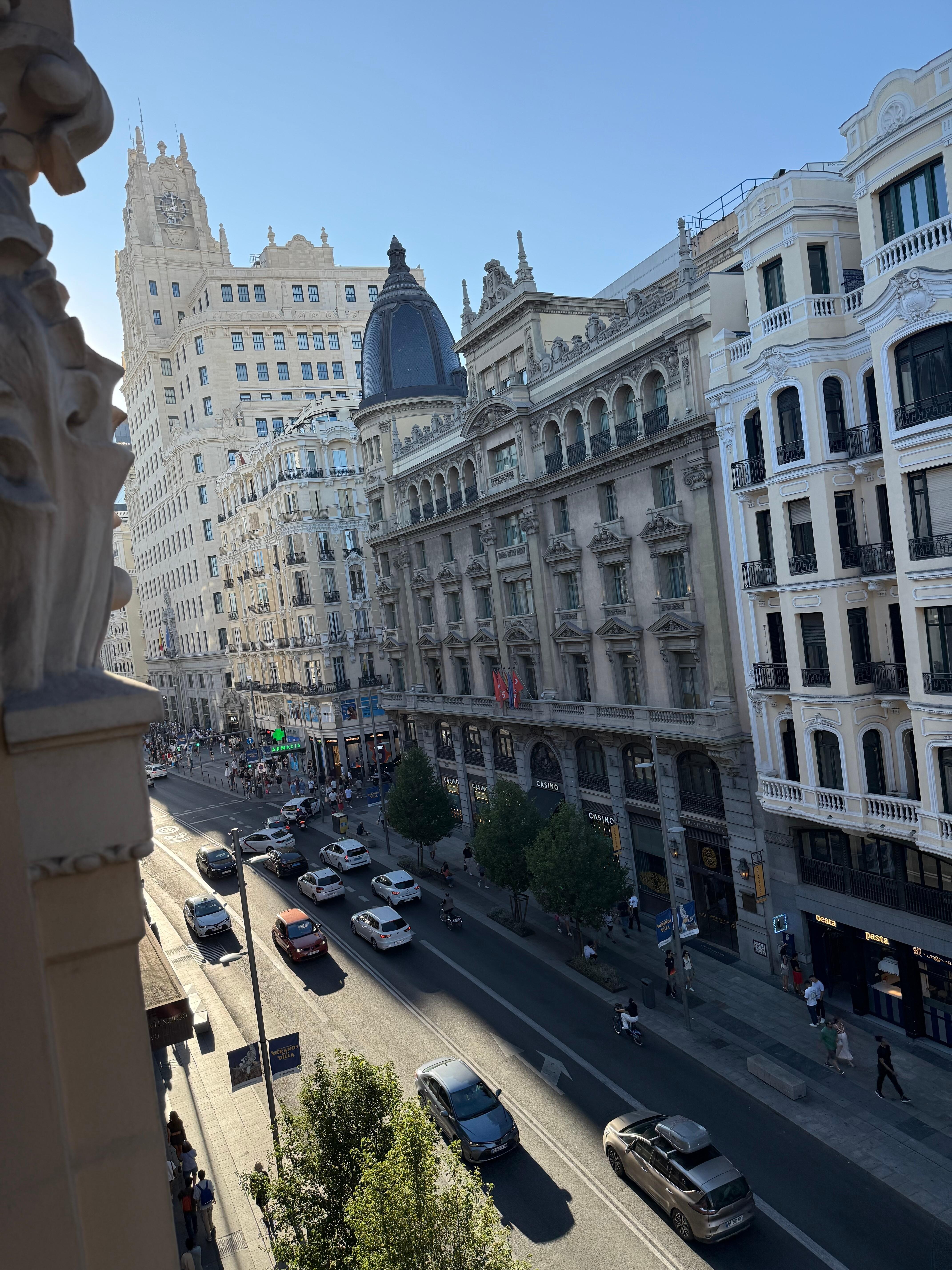 Vista desde el balcon