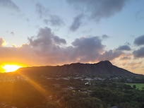 View on the sunrise balcony