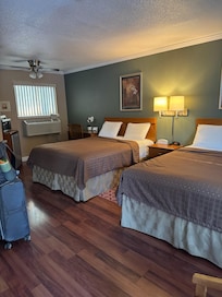 Updated room and comfortable beds.