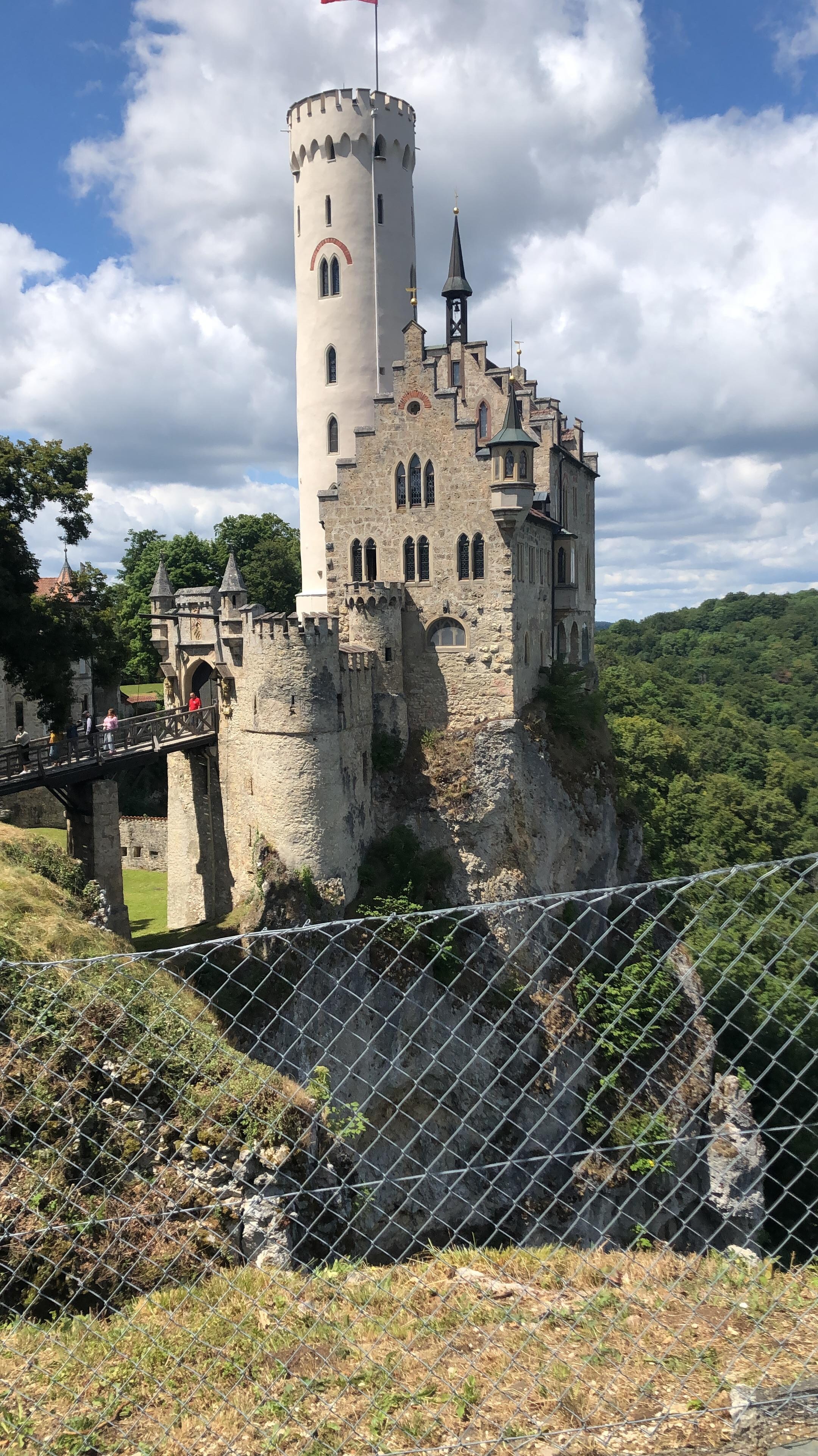 Schloß Lichtenstein, ein Märchenschloß.