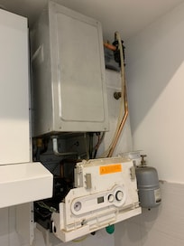 The defunct boiler …. for my whole stay