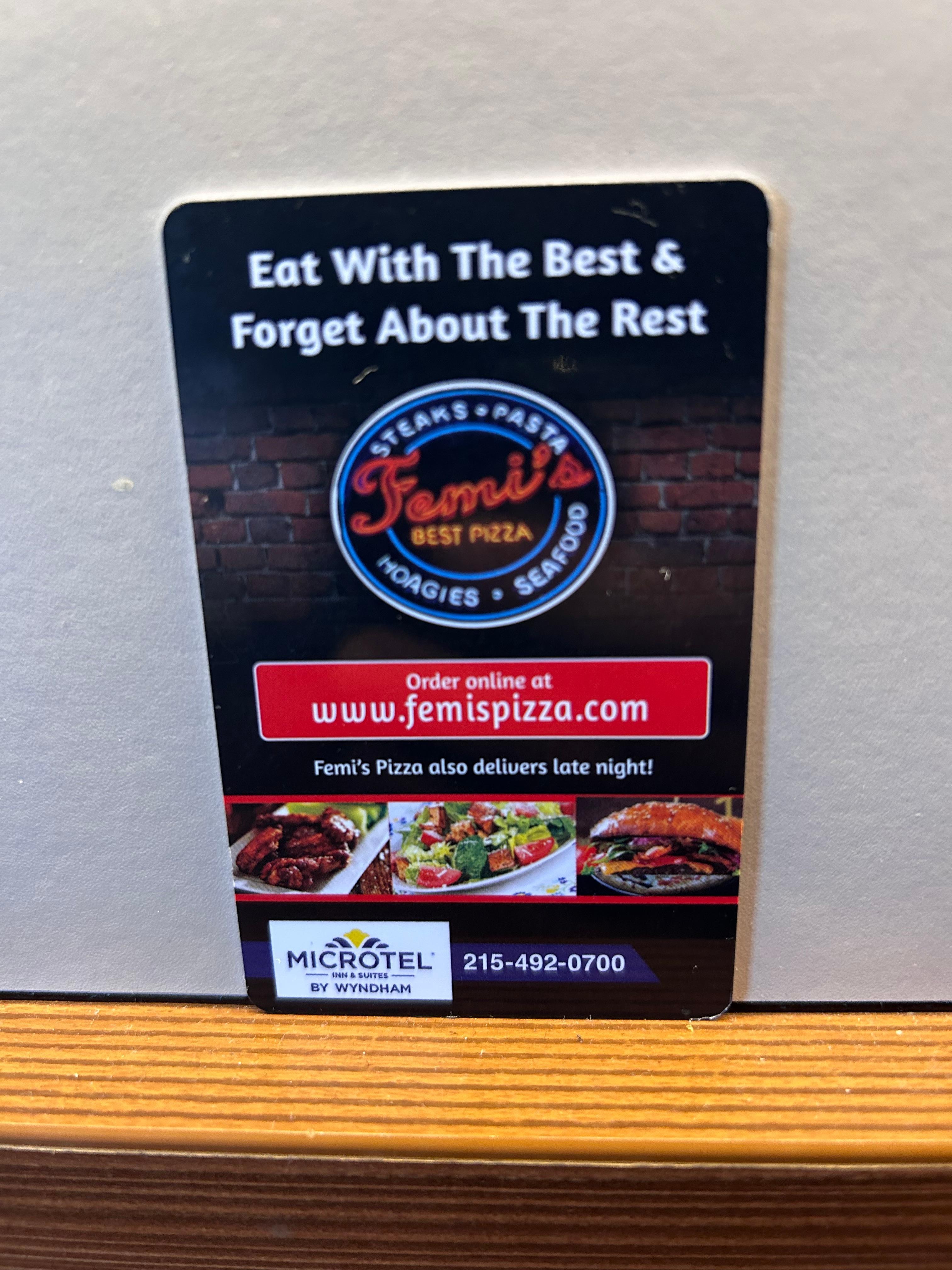 Ironically, they advertise their food but no breakfast available even promised to be included.