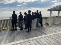 We were thank God for the beautiful view