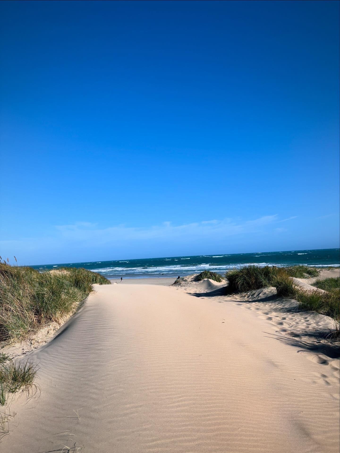 This stunning beach just across the road :)